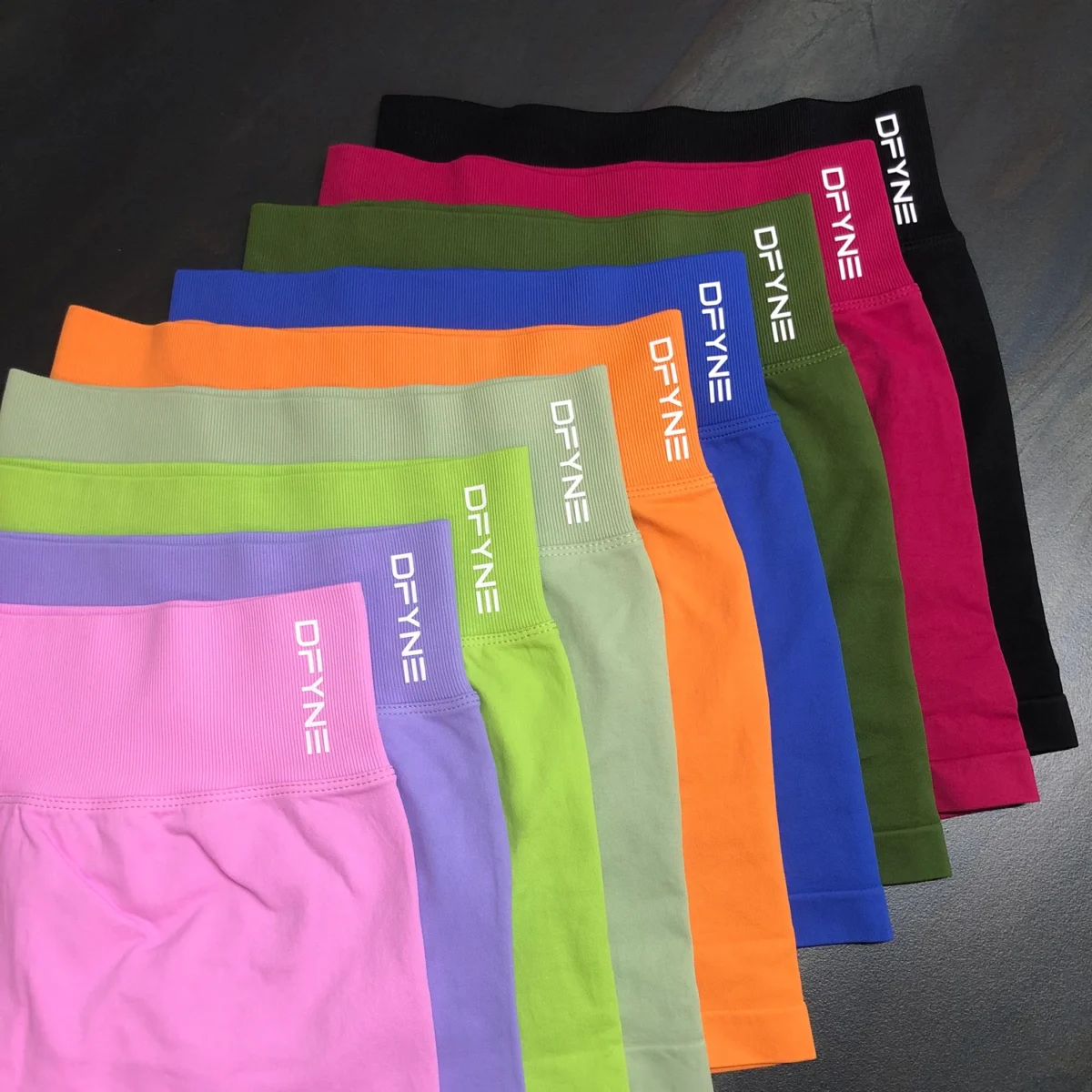 TheRedDay kf Sbe3ba7f6d20d4c278c70ed559a67f3f3U Dfyne Dynamic Shorts 4 5 Seamless Scrunch Bum Yoga Shorts Ribbed High Waist Band Gym Short Dynamic Shorts 4.5' Seamless Scrunch Bum Yoga Shorts Ribbed High Waist Band Gym Short High Stretch Workout Biker Shorts